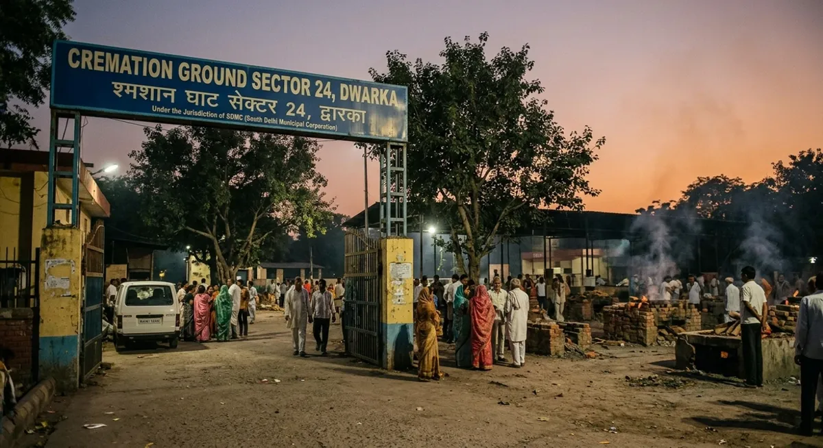 MCD Cremation Ground at Sector 24 Dwarka, New Delhi 110075 &mdash; Last Ride Funeral