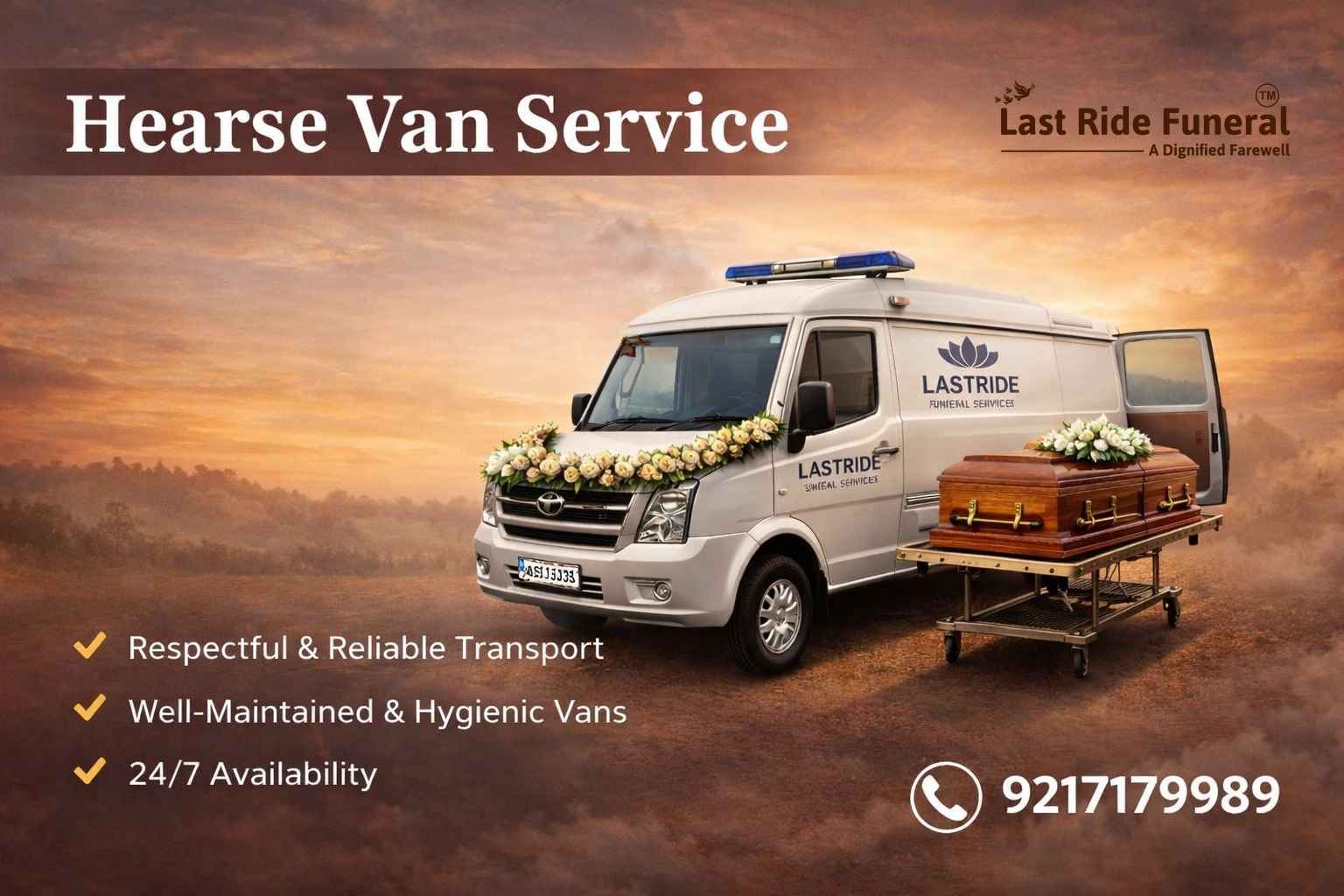 Hearse van services in delhi NCR