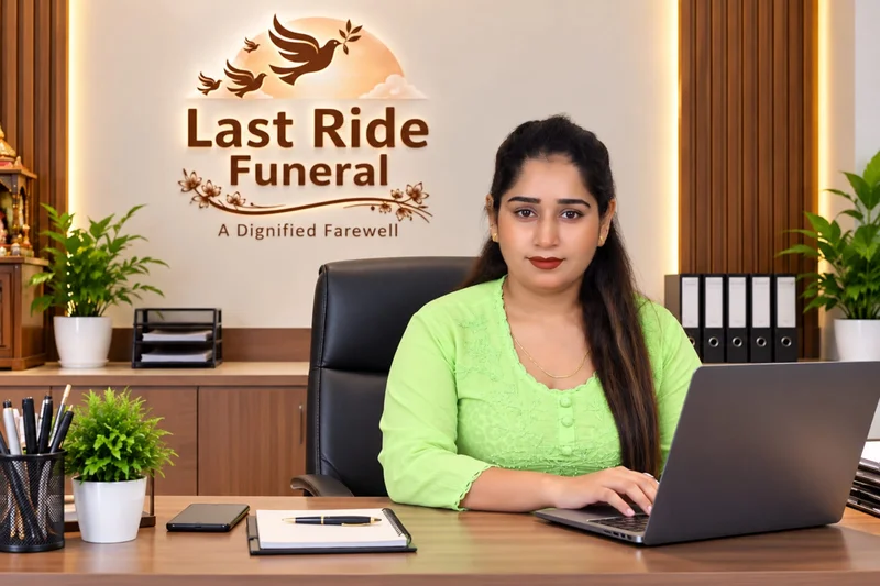 Mrs. Pooja, Director &mdash; Internal Operations, Last Ride Funeral Services
