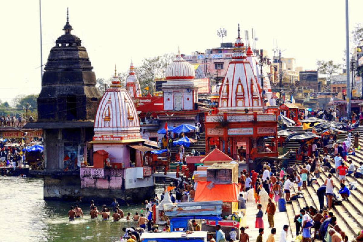 Haridwar cremation ground