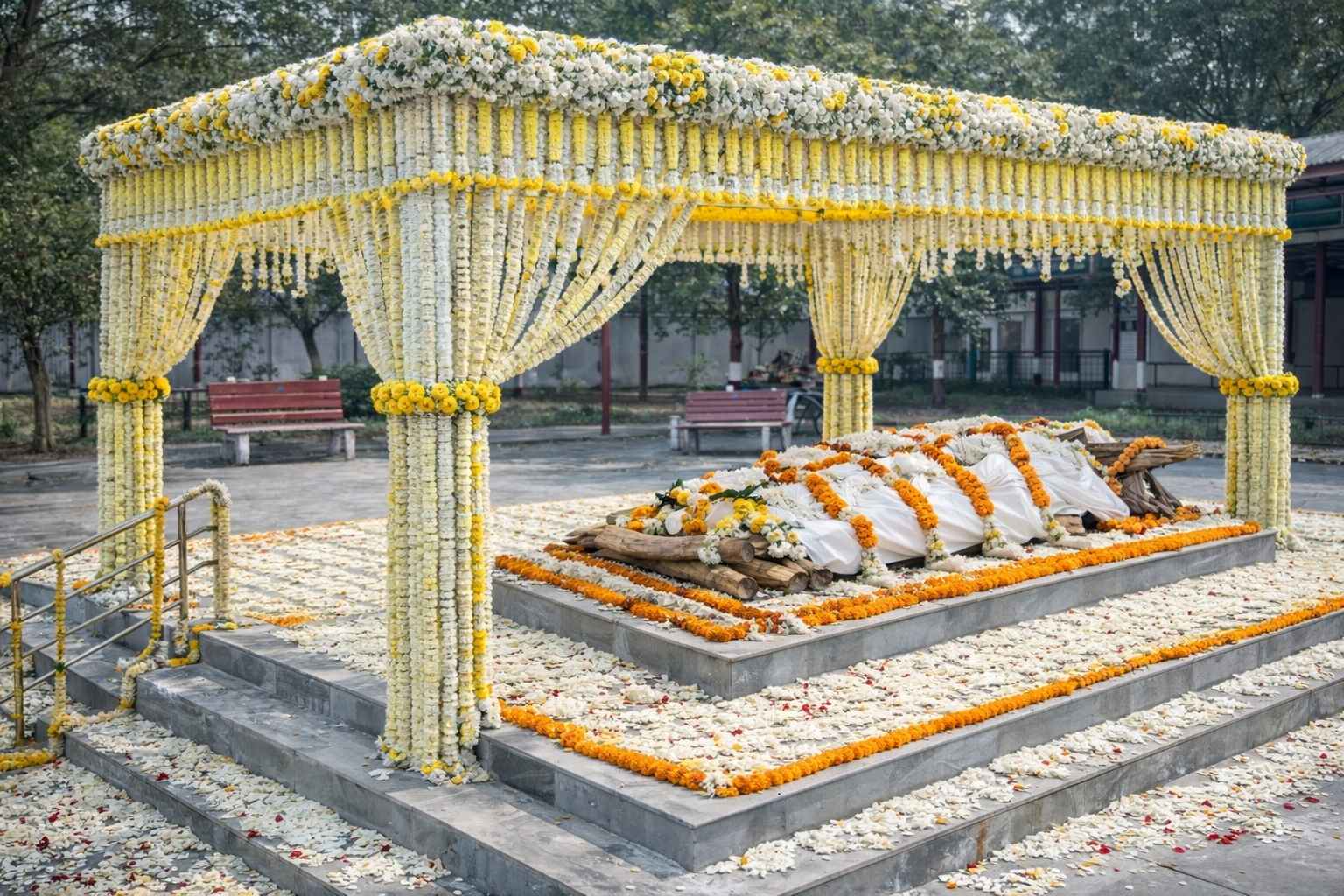 Lodhi Road Crematorium rituals